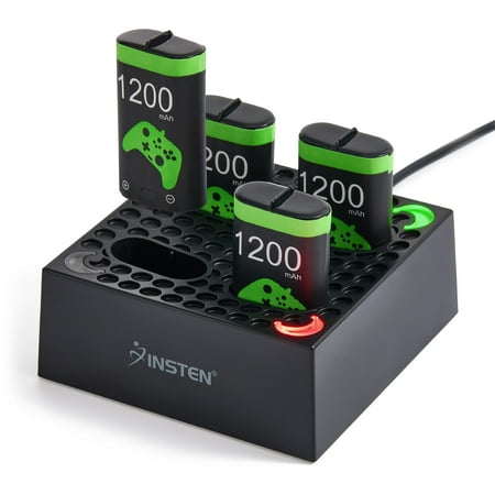 4 Pack Controller Battery For xBox Series X/ S / xBox One  Rechargeable Batteries with Charging Station Dock with LED Indicator price history on PriceWatchPro