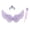 3Pcs Purple Set, variant on Feather Wings Fairy Halloween Costume Wings Stage Show Halloween Costume Angel Wings for Kids Girls Princess Party Cosplay