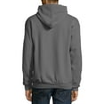 thumbnail image 5 of Hanes Men's and Big Men's Ecosmart Fleece Pullover Hoodie Sweatshirt, up to Size 5XL, 5 of 10