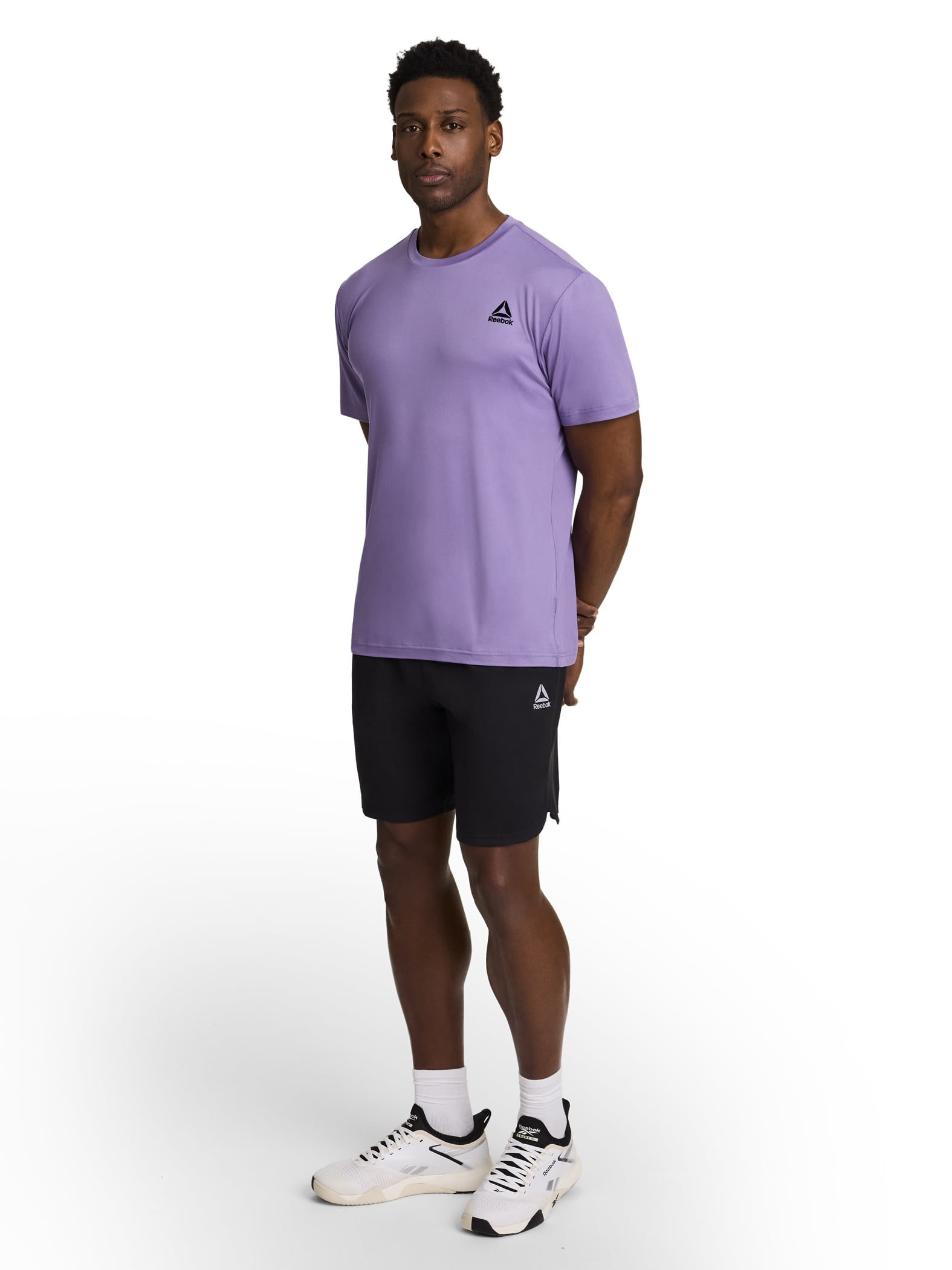 Reebok Men's and Big Men's Legacy Core Short Sleeve Tee Shirt, Sizes XS-5XL