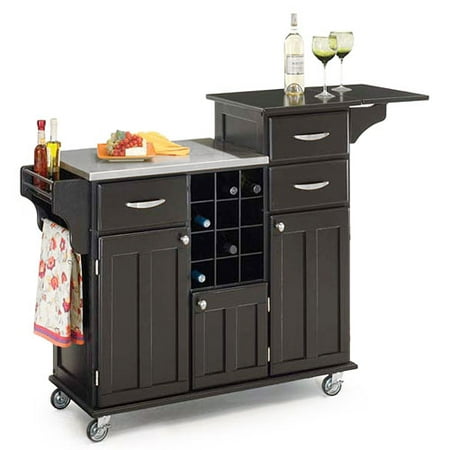 Home Styles Bi-Level Butler, Black