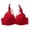 Red, variant on Lace Bras for Women Plunge Underwired Push-Up Sagging Proof Plsu Size Bras Breathable Summer Balconette Bras Black 95C