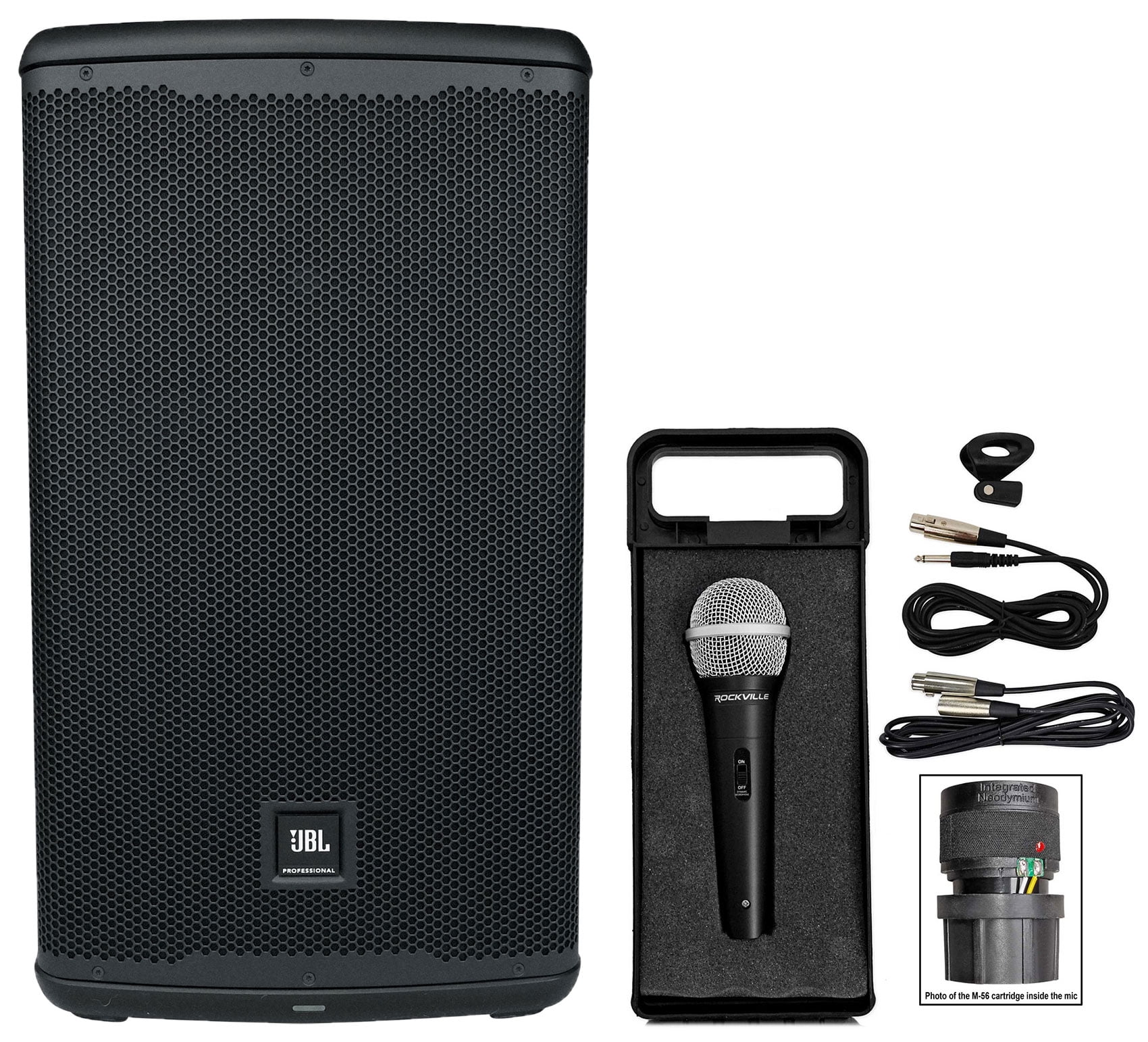 JBL Bluetooth DJ PA System with DSP, Microphone