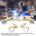 thumbnail image 3 of Soporte De Soldadura Magnético, Fijación De Tornillo De Cabeza De Abrazadera Magnética 2 Tipos 4 Piezas Fácil Fijación Amplia Aplicación Para Soldar, 3 of 7