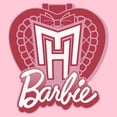 thumbnail image 2 of Girls Mattel Barbie and Monster High Heart Symbol T Shirt, 2 of 4