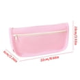 thumbnail image 3 of Double Layer Large Capacity Pencil Case Oxford Cloth Stationery Bag 2 Compartment Pouch for Campus Office College, 3 of 6