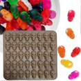thumbnail image 4 of 40-Cavity Skull Mold for Halloween Chocolate, Candy, and Ice - Non-Stick DIY Baking Tray for Horror Party Decor, 4 of 5