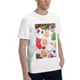 thumbnail image 2 of Bingfone Christmas Gingerbread Cookies Men'S Loose Fit Short-Sleeve Pocket T-Shirt, 2 of 7