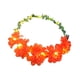 thumbnail image 4 of Tocado de corona floral para niñas, corona de flores para disfrazarse, fotografía escénica, viajes Rojo, 4 of 8