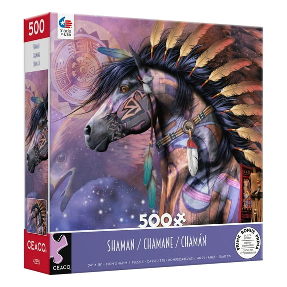 Ceaco 500 Piece Shaman (Laura Prindle) Interlocking Jigsaw Puzzle