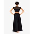 thumbnail image 4 of Womens Lyrical Flow Floor Length Skirt, 4 of 12