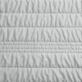 thumbnail image 5 of Mainstays Full/Queen Quilt - Light Grey Velvet - Zig Zag Stripe, Reversible Bedding, 5 of 9