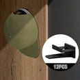 thumbnail image 4 of Soporte para sombreros perfecl 12 piezas montado en la pared amarillo Ganchos para sombreros para pared, 4 of 8