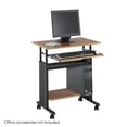 thumbnail image 2 of Pemberly Row 28" Height Adjustable Metal / Wood Workstation in Cherry, 2 of 3