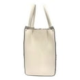thumbnail image 4 of New Valentino Garavani Beehive Lattice Ivory Studded Leather Crossbody Tote Bag, 4 of 9