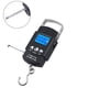 thumbnail image 1 of Báscula de pesca de 110lb/50kg, pantalla LCD retroiluminada, balanza electrónica portátil, báscula colgante de anzuelo Digital con regla de cinta métrica, 1 of 5