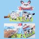 thumbnail image 4 of Libro de tela suave para ropa de bebé, libro educativo temprano, clasificación de colores para bebés AU Estilo conejo, 4 of 9