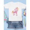 thumbnail image 3 of Pink Pegasus T-Shirt Juniors -Image by Shutterstock,  x-Large, 3 of 4