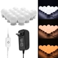 thumbnail image 4 of ANTOTEN LED Vanity Mirror Lights - Hollywood Style Makeup Lighting Kit for Mirror, 4 of 9