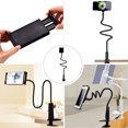 thumbnail image 2 of YSNOOWE 1Set Simple Mobile Phone Tablet Bracket Rotatable For Office Use Black, 2 of 8
