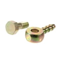 thumbnail image 4 of 1 Set Banjo Bolt Kit M6x1 Brake Line Fitting Adapter with Copper Washers for Car Iron Bronze Tone, 4 of 6