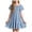 Blue, variant on Toddler Girl Tulle Dress Summer Ruffle Sleeveless Baby Girl Fashion Casual Dresses Toddler Princess Dress,Khaki