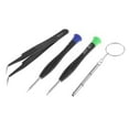 thumbnail image 4 of de reparación de anteojos, tornillos de repuesto para almohadillas nasales con juego de destornilladores de precisión de pinzas de caja compacta, Salvador Reparación de anteojos, 4 of 10