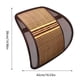 thumbnail image 3 of Almohada de apoyo lumbar para coche | Cojín ergonómico de malla para silla de oficina y asiento de coche | Transpirable, refrescante y alivia el dolor lumbar en verano, 3 of 9
