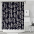 thumbnail image 2 of Gothic Shower Curtain Set - Dark Celestial Moon & Star Print, Mystical Cosmic Bath Decor, Waterproof Polyester 72"x84", Goth Aesthetic Gift, 2 of 5