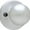 Satin Chrome, variant on Kwikset Polo Dummy Door Knob - Satin Chrome Finish - Dummy Size