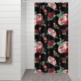 thumbnail image 3 of Waterproof Pioneer Shower Curtain 36x72 Inch Polyester Unique Colorful Floral Shower Curtain for Bathroom Hotel Home Decor with 7 Plastic Hooks, 3 of 5