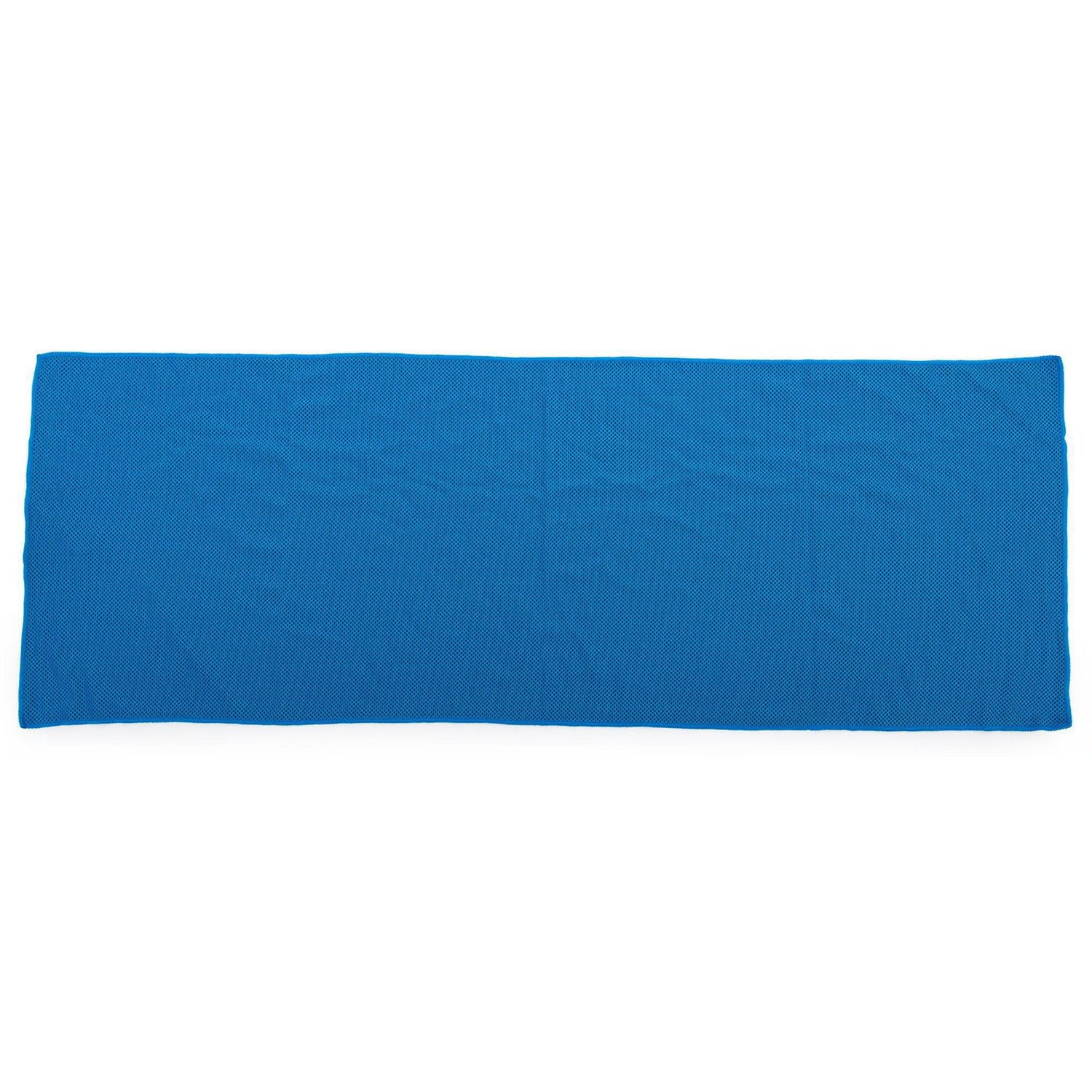 Ensemble de fitness avec Tapis de yoga antidérapant et serviette super rafraîchissante de Bodico, bleu