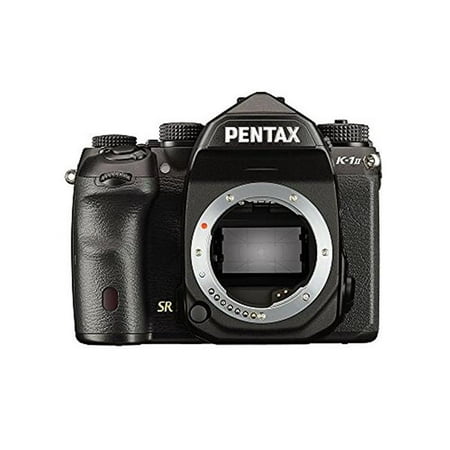 Pentax PENTAX-15994-BLK-NM K-1 Mark II 36MP Weather Resistant DSLR Camera Body with TFT LCD, Black - 3.2 in.
