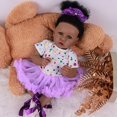 thumbnail image 2 of Muñeca Reborn Kgniess me Black Girl de 55 cm con ropa y acceso., 2 of 6