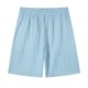 thumbnail image 5 of pstuiky Abreviatura para hombres, Pantalones cortos casuales y modernos de verano para hombre con cintura elástica y cordón de color sólido Pantalones cortos de entrenamiento, 5 of 5