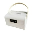 thumbnail image 3 of Shangren Password Money Box Desktop Storage Case Password Lock Change Saver for Desktop White, 3 of 8