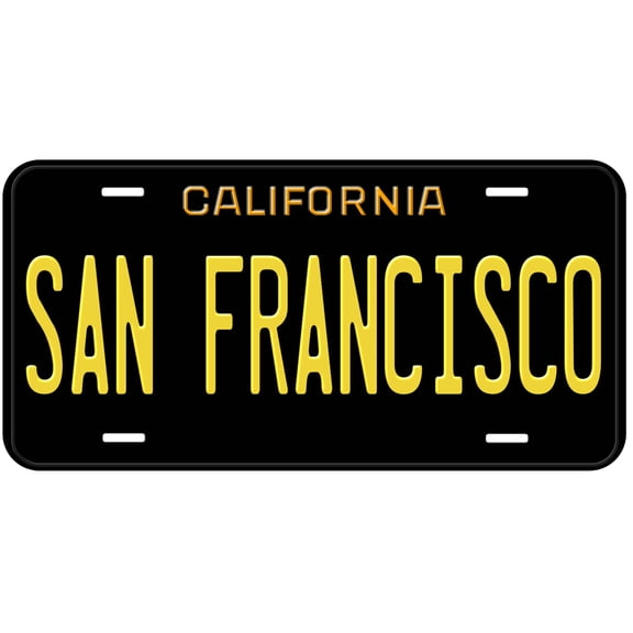 San Francisco CA TAG11 Novelty Car Auto License Plate