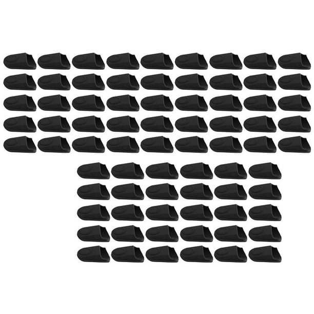 75Pcs Boquilla de Goma Tapa Clip Ligadura Proteger Punta Delicada para Flauta Clarinete Saxofón Sax Piezas Accesorios