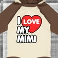 thumbnail image 4 of Inktastic I Love My Mimi Boys or Girls Long Sleeve Baby Bodysuit, 4 of 5