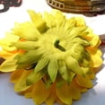 thumbnail image 5 of Sunflower Head Fake Sunflowers Heads Artificial Bouquet Para Mujer Interior Yellow Floral Crafts Boutique Bride 12 Pcs, 5 of 6