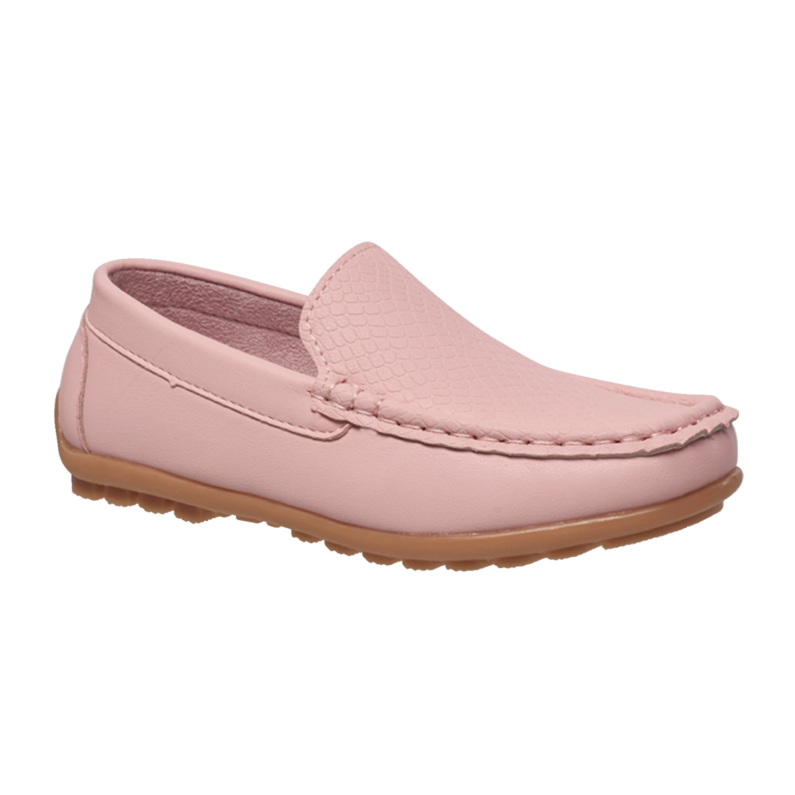 Kids Boys Girls Toddler Slip On Oxford Suede Flat Loafers Casual Boat Shoe Size