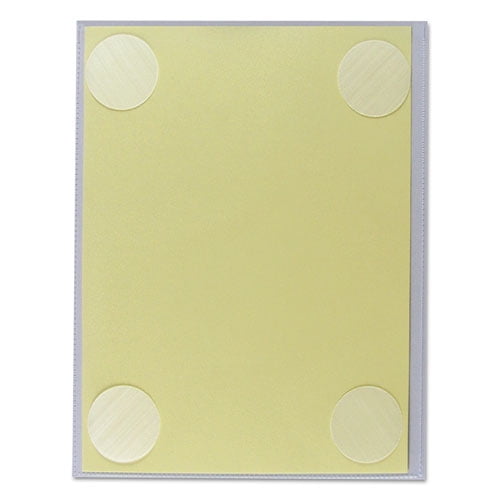 Cubicle Keepers Hook and Loop-Backed Display, 9.2 x 11.41, Velcro Mount, Clear, 25/Pack Cubicle Keepers Hook and Loop-Backed Display, 9.2 x 11.41, Velcro Mount, Clear, 25/Pack
