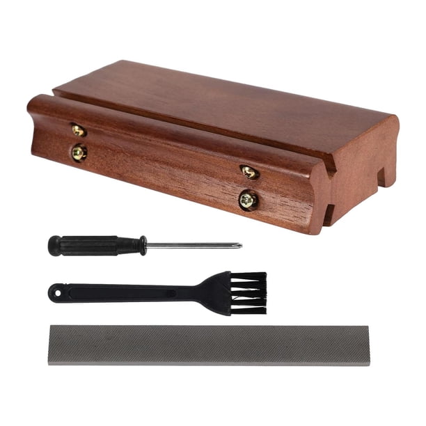 Traste de Guitarra con Ajuste de Extremo de Traste de Bajo, Lima de Coronación de Extremo Biselado, Kit de Biseladas de Extremo de Traste de Baj