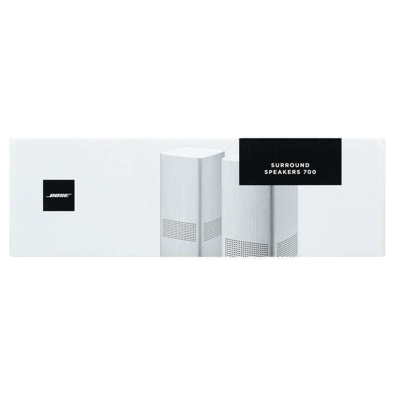 Bose Surround Sound Speakers 700 for Bose Soundbars, White Bose Surround Sound Speakers 700 for Bose Soundbars, White