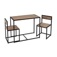 thumbnail image 1 of Juego de comedor de 3 piezas ilios innova estilo industrial, 1 of 9