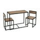 thumbnail image 1 of Juego de comedor de 3 piezas ilios innova estilo industrial, 1 of 9