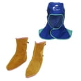 thumbnail image 1 of Casco de soldador Macarena con capucha de cuero y Zapatos protectores, 1 of 8
