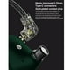 thumbnail image 5 of 6-iron Circle Ear Phone Auriculares internos de metal mezclado Auriculares deportivos para teléfono con micrófono Verde Inevent EL5023-03B, 5 of 7