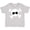 AC-Heather Grey, variant on Skull Design Boys or Girls Toddler T-Shirt