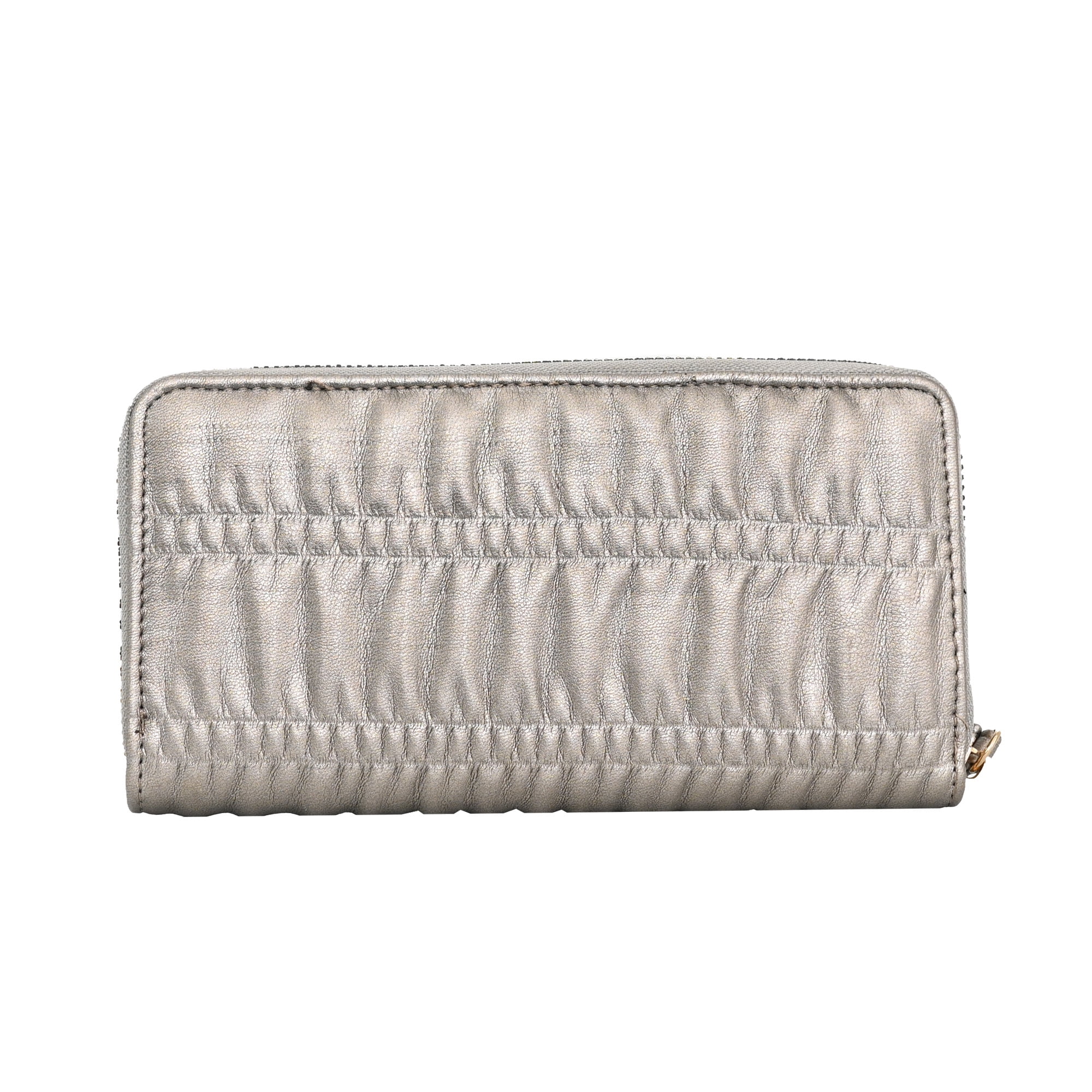 XOXO Women's Zip Around Wristlet Wallet - Card Holders, 2 Cash Pockets and Phone Slot
